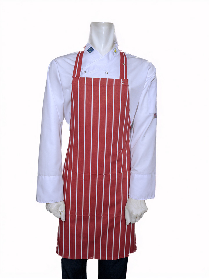 Fade Out Stripe Apron