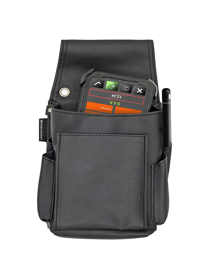 Waiter's Holster with Belt Pull-Through